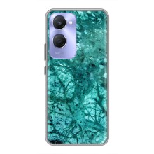 Мраморний чехол на Vivo Y36c (VPrint) (Зелений мрамор)