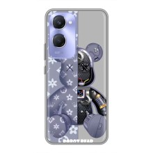 Силиконовый чехол для Vivo Y36c – Медведь Louis Vuitton