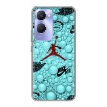 Силиконовый Чехол Nike Air Jordan на Виво В36с (Джордан Найк)