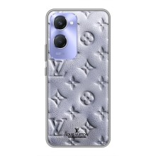 Текстурный Чехол Louis Vuitton для Виво В36с (Белый ЛВ)