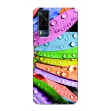 Чехлы (ART) Цветы на Vivo Y51 (2020) (VPrint) (Семиквітка)