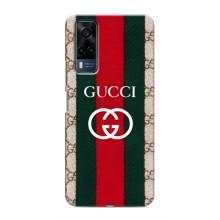 Чехлы ГУЧЧИ для ВиВО Y51 (2020) (AlphaPrint) (Gucci дизайн)