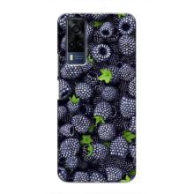 Чехлы с Фруктами для Vivo Y51 (2020) (VPrint) (Ежевика)