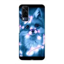 Чехлы с картинкой Лисички для Vivo Y51 (2020) (VPrint) (Яркая лисичка)