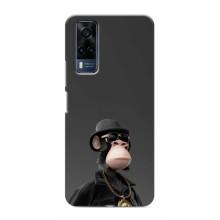 Чехлы с Обезьянами NFT для Vivo Y51 (2020) (AlphaPrint) (Обезьяна NFT)