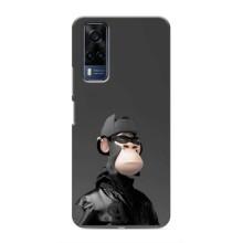 Чехлы с Обезьянами NFT для Vivo Y51 (2020) (AlphaPrint) (стильная обезьяна NFT)