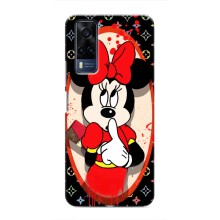 Чохол Disney Mouse Vivo Y51 (2020) (PREMIUMPrint) (Мінні Маус ЛВ)