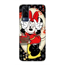 Чохол Disney Mouse Vivo Y51 (2020) (PREMIUMPrint) (Мінні peace)