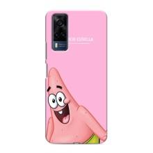 Чехол Губка Боб для ВиВО Y51 (2020) – Персонаж Патрик