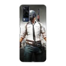 Силиконовый чехол с картинкой "Герой Pubg" на Vivo Y51 (2020) – Пабг