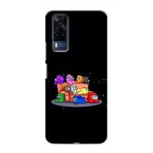 Чехол Амонг Ас для Vivo Y51 (2020) (AlphaPrint) (Амонг-ас)