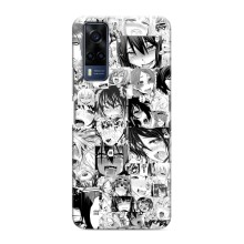 Анимешный чехол для Vivo Y51 (2020) (Ahegao manga)