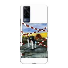 Чехол с принтом Собаки Патрон для Vivo Y51 (2020) (Храбрый Патрон)