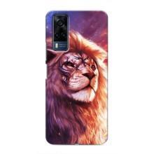 Чехол со Львом для Vivo Y51 (2020) (VPrint) (Красочный Лев)