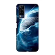 Космические Чехлы для ВиВО Y51 (2020) (VPrint) (Земля с космоса)