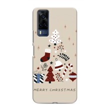 Різдвяні Чохли для Vivo Y51 (2020) (VPrint) – Merry Christmas