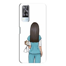 Силіконовий бампер (Працівники) на Vivo Y51 (2020) (Лікар)