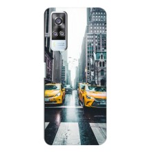 Силіконовий бампер (Працівники) на Vivo Y51 (2020) – Таксі