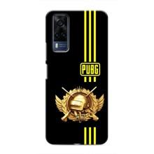 Чехол (TPU) с картинкой "Лого Пабг" на Виво У51 (2020) – Лого PUPG