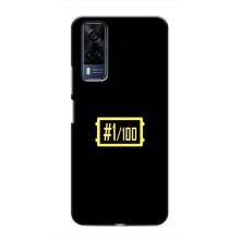 Чехол (TPU) с картинкой "Лого Пабг" на Виво У51 (2020) – ТОП 1