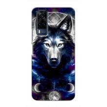 Защитные чехлы для ВиВО Y51 (2020) (AlphaPrint) (ХИТ продаж) ВОЛК (Волк)