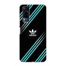Чехлы Адидас для VIVO Y53S (AlphaPrint) (Адидас с полосами)