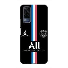 Чехлы PSG для VIVO Y53S (AlphaPrint) (футболка ПСЖ)