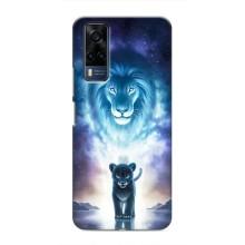 Чехол со Львом для VIVO Y53S (VPrint) (Маленький лев)