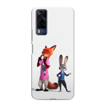 Силіконовий чохол з принтом Зоотрополіс для VIVO Y53S – Джуді і Нік