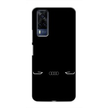 Силиконовый бампер с картинкой машины на VIVO Y53S (Силует Audi)