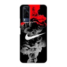 Силиконовый Чехол на VIVO Y53S с картинкой Nike – Nike дым