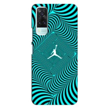 Силиконовый Чехол Nike Air Jordan на Виво Y53S (Jordan)