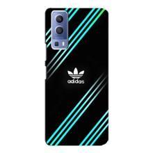 Чохли Адидас для Vivo Y72 (AlphaPrint) (Адідас з полосами)