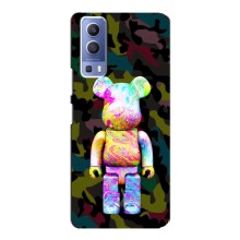 Чехлы для Vivo Y72 - Bearbrick Louis Vuitton (PREMIUMPrint) (Яркий Bearbrick)