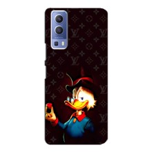 Чехлы для Vivo Y72 - Скрудж МакДак Louis Vuitton (PREMIUMPrint) – Скрудж с бриллиантом