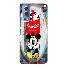 Чехол Disney Mouse Vivo Y72 (PREMIUMPrint) (Американский Маус)