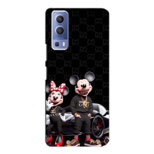 Чехол Disney Mouse Vivo Y72 (PREMIUMPrint) (Семья Маусов)