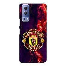 Чохол Манчестер Юнайтед для ВіВО Y72 (AlphaPrint) (вогняний Манчестер)