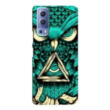 Чохол з пташками на Vivo Y72 (VPrint) (Сова з оком)