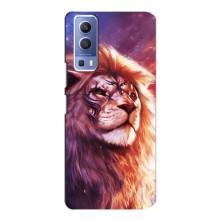 Чохол з картинкою ЛЕВ для Vivo Y72 (VPrint) (Красочний Лев)