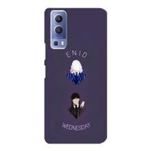 Чохли Венсдей на Vivo Y72 Уенсдей (AlphaPrint) (Венздей і подруга)