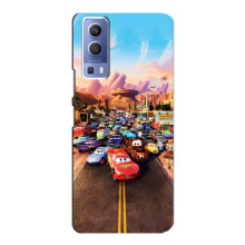 Силіконовий чохол Маквін для Vivo Y72 – Тачки Маквін