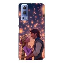 Чехол Рапунцель для Vivo Y72 (Принцесса и принц)