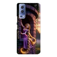 Чехол Рапунцель для Vivo Y72 (Рапунцель на башне)