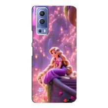Чехол Рапунцель для Vivo Y72 (Рапунцель в замке)