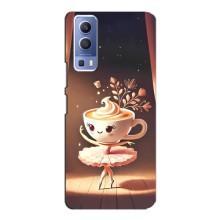 Чехол с мемом Тралалело тралала на Vivo Y72 – Балерина капучина