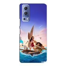 Чехол с мультфильмом Моана Vivo Y72 (Моана и Мауи)