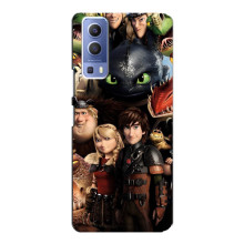 Чехол как приручить дракона на Vivo Y72 (Персонажи дракона)