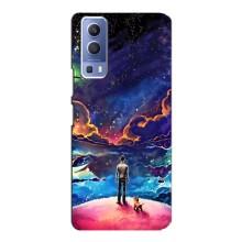 Космічні Чохли для ВіВО Y72 (VPrint) (Вид Галактики)
