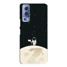 Космічні Чохли для ВіВО Y72 (VPrint) (На місяці)